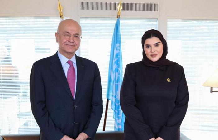 وزير الدولة للتعاون الدولي تجتمع مع المفوض السامي للأمم المتحدة لشؤون اللاجئين