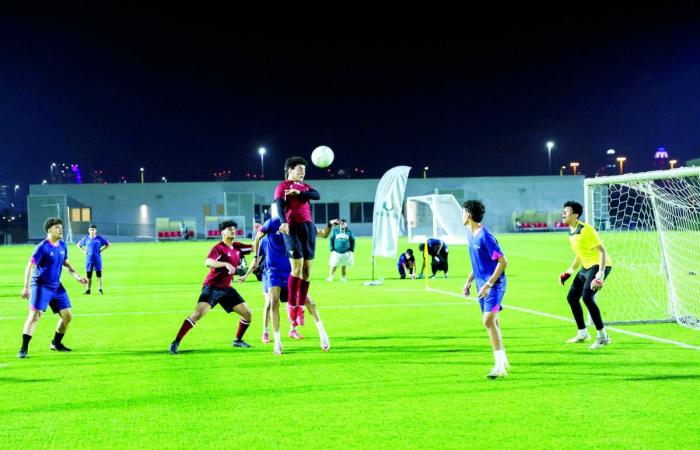 إثارة وندية في افتتاح رمضانية الأولمبي المدرسي