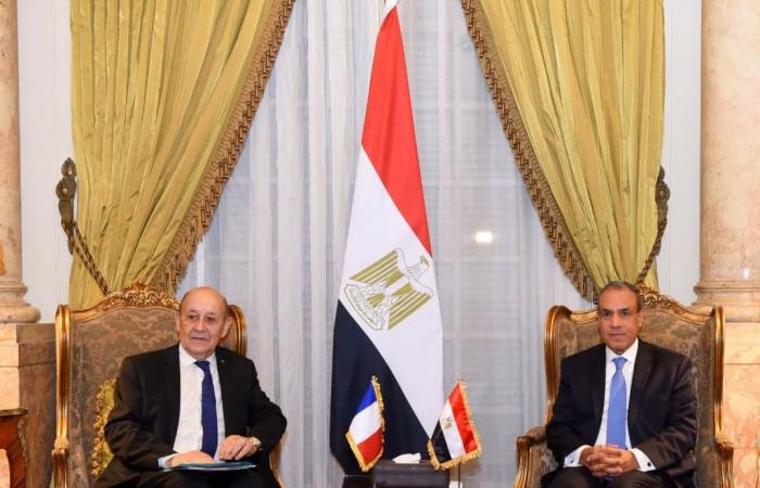 مصر وفرنسا تؤكدان دعم استعادة الاستقرار المؤسسي في لبنان