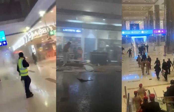 مطار دبي يتعرض لأضرار جراء قصف إيراني بطائرات مسيرة