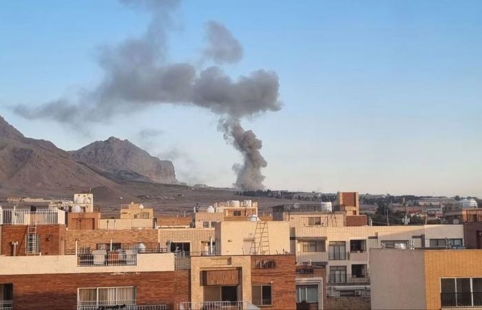 أين بإيران؟.. صورة تحققت CNN من موقعها الجغرافي تُظهر عمودًا من الدخان