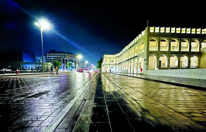 أرصاد قطر: فرصة لأمطار خفيفة مساء اليوم الجمعة