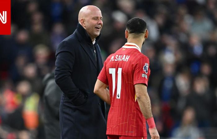 متابعة: أرني سلوت يحث هذا اللاعب على الاقتداء بمحمد صلاح