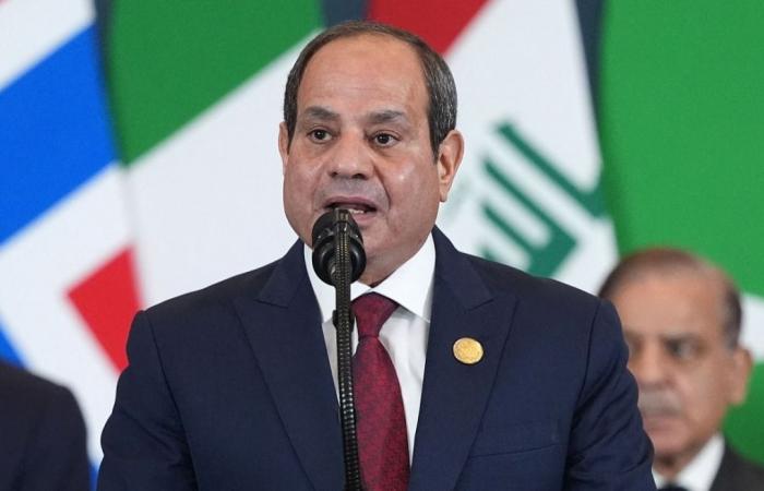 الرئيس المصري يؤكد ضرورة الوقف الفوري للاعتداءات على الدول العربية وتغليب لغة الحوار