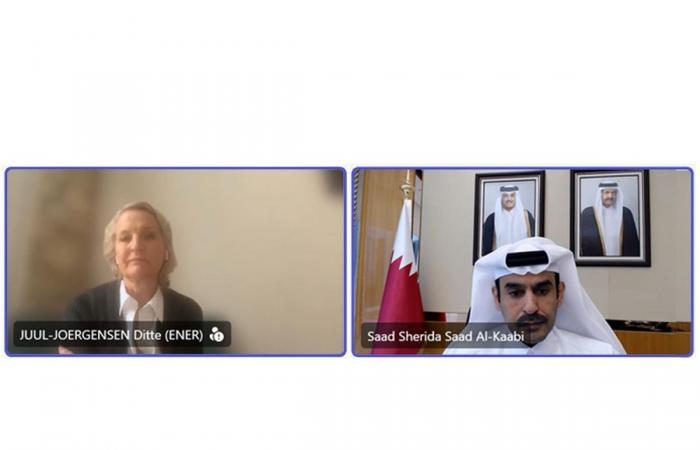 وزير الدولة لشؤون الطاقة يجتمع مع المديرة العامة لإدارة الطاقة في المفوضية الأوروبية