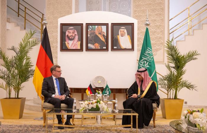 فيصل
      بن
      فرحان
      يبحث
      الاعتداءات
      الإيرانية
      مع
      روبيو
      وفاديفول