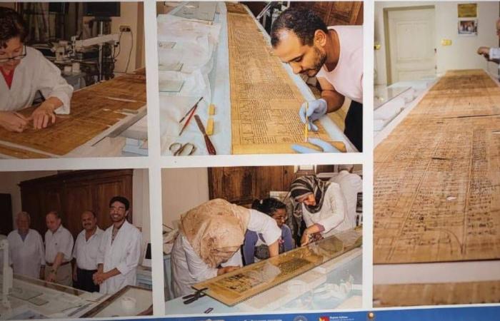 «المتحف
      المصري»
      يحتفي
      بكنوز
      الأجداد
      في
      معرض
      «ترميم
      البردي»