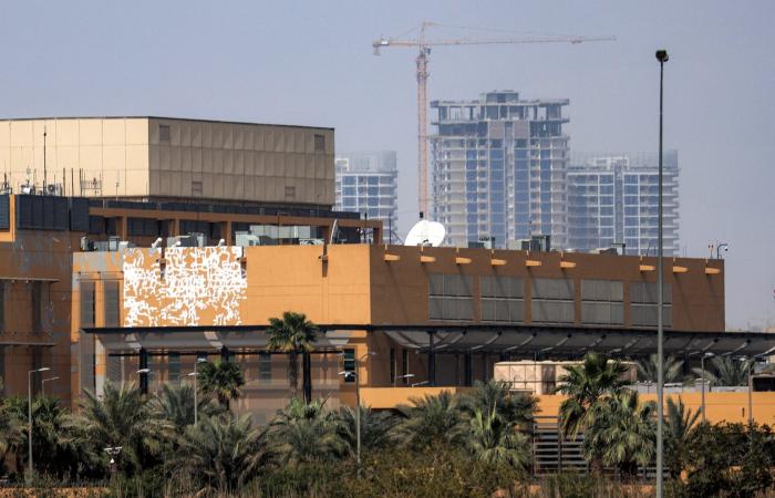 العراق.. الدفاع الجوي يتصدى لمقذوف مما يتسبب في انفجار قرب السفارة الأمريكية