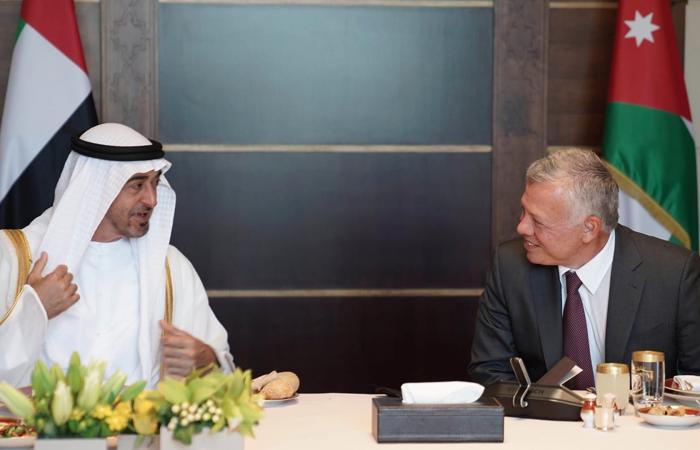 ملك الأردن في الإمارات.. ويبحث مع محمد بن زايد هجمات إيران على دول المنطقة