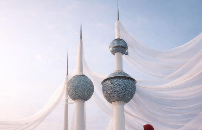 من الإمارات إلى قطر والبحرين والسعودية..وشاح أبيض "يلف" أبرز معالم الخليج