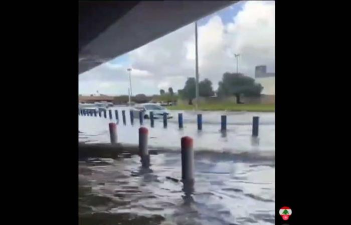 "غرق مطار بيروت في مياه الأمطار".. حقيقة الفيديو المتداول