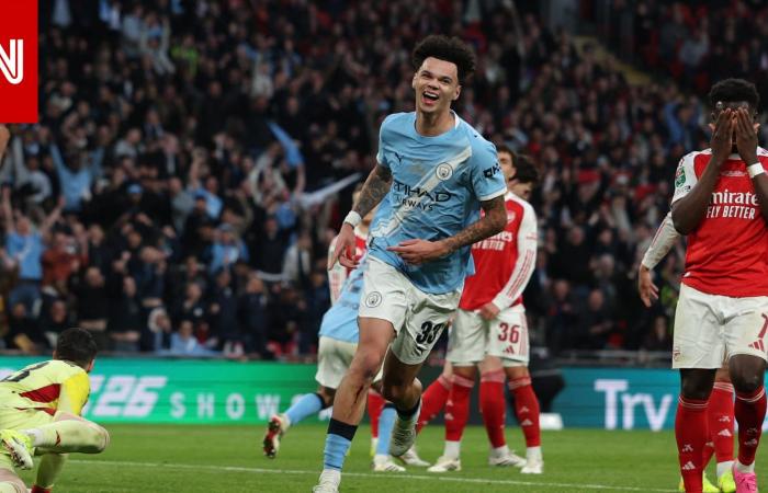 متابعة: على حساب أرسنال.. مانشستر سيتي يفوز بكأس رابطة الأندية الإنجليزية