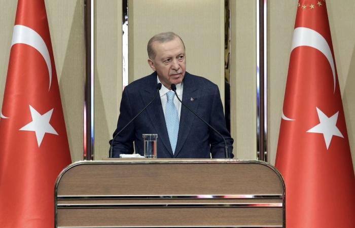 أردوغان: تلقيتُ ببالغ الحزن نبأ استشهاد أفراد من القوات المسلحة القطرية والتركية