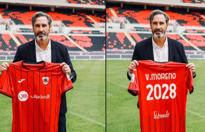  الإسباني فيسينتي مورينو مدربا رسميا للريان