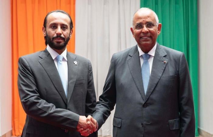 رئيس الجمعية الوطنية في كوت ديفوار يجتمع مع سفير قطر