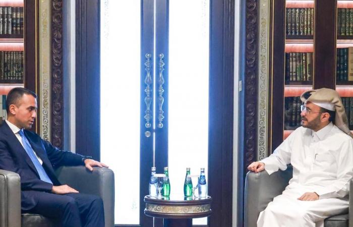 د. ماجد الأنصاري يجتمع مع الممثل الخاص للاتحاد الأوروبي لمنطقة الخليج