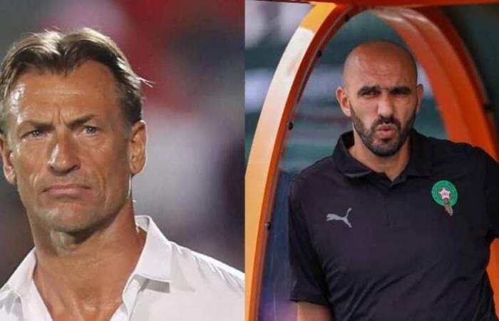 الركراكي يقترب من قيادة الأخضر السعودي خلفاً للفرنسي رينارد 