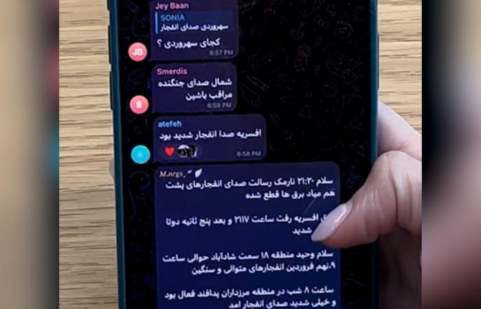 شاهد كيف يحمي الإيرانيون أنفسهم ويتعقبون الغارات الجوية عبر الإنترنت