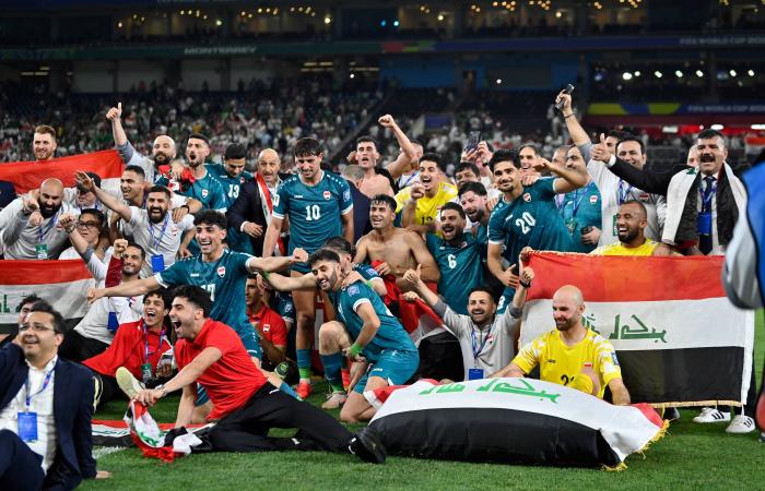 بعد
      انتظار
      40
      عاماً...
      العراق
      إلى
      المونديال