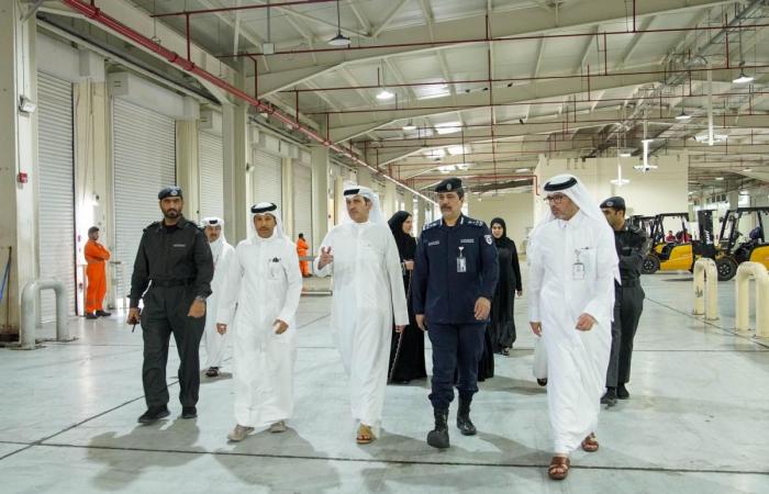 وفد من الصحة يقوم بجولة تفقدية لوحدتي التفتيش منفذ أبو سمرة الحدودي