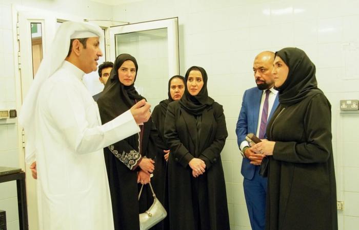 وفد من الصحة يقوم بجولة تفقدية لوحدتي التفتيش منفذ أبو سمرة الحدودي