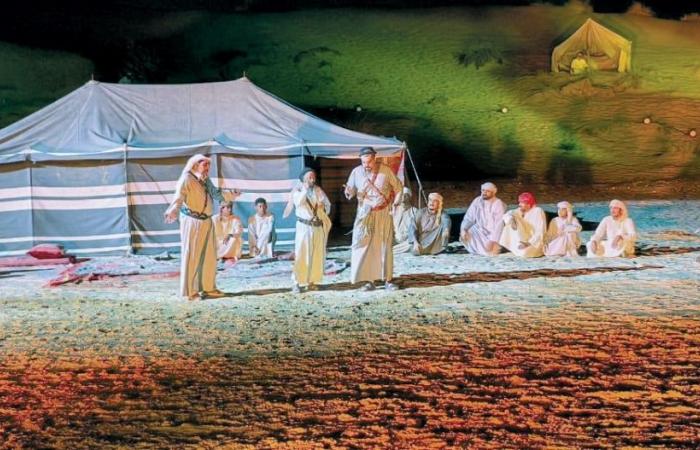 «ليلى ومئة ليلة» تمثل قطر في مهرجان مسرح الصحراء بتونس