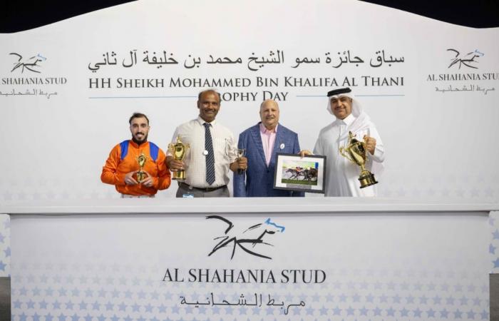 الجواد "عنيد الشحانية" يحرز جائزة سمو الشيخ محمد بن خليفة آل ثاني للخيل العربية الأصيلة