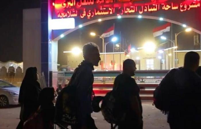 العراق يعلن عودة حركة المسافرين عبر منفذ الشلامجة الحدودي مع إيران