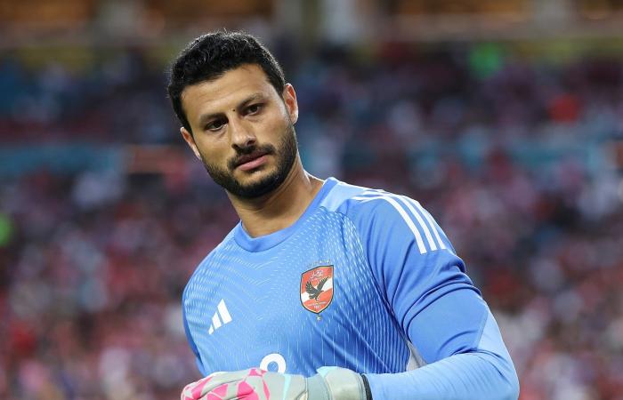 تصرف "صادم" من محمد الشناوي مع الحكم بعد تعادل الأهلي في الدوري المصري