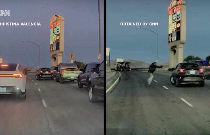 شاهد.. عناصر الهجرة الأمريكية تطلق النار على مشتبه به بعد توقيفه بكاليفورنيا