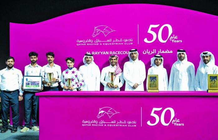 "ساسيكس" يحرز كأس يوسف الرميحي للخيل