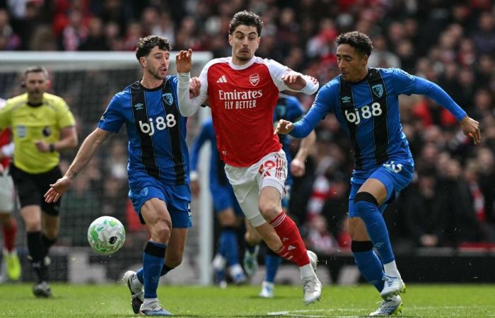 الدوري الإنجليزي.. بورنموث يوقف انتصارات أرسنال بالفوز عليه 2 - 1