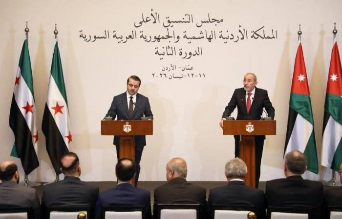 سوريا
      والأردن
      توقعان
      20
      اتفاقية
      ثنائية
      ومذكرة
      تعاون