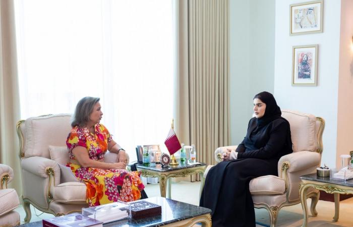 وزير الدولة للتعاون الدولي تجتمع مع سفير الاتحاد السويسري