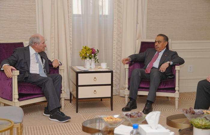 وزير المالية يجتمع مع عدد من مسؤولي البنوك والمؤسسات المالية العالمية في نيويورك