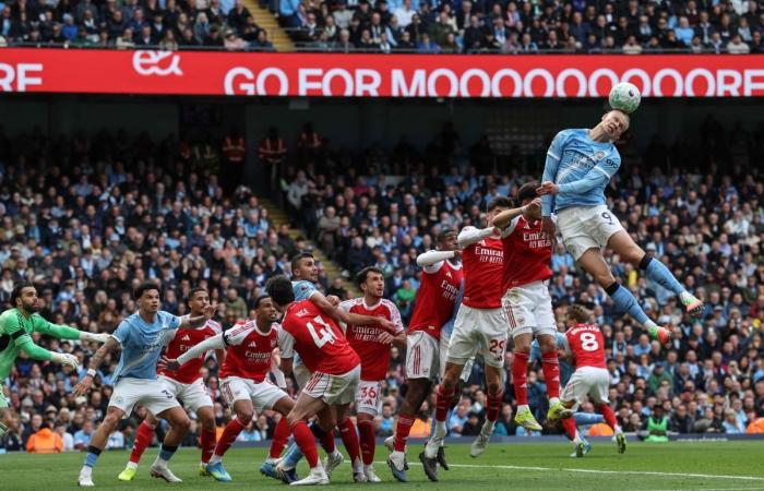 مانشستر سيتي يحسم قمة الدوري الإنجليزي أمام أرسنال بثنائية