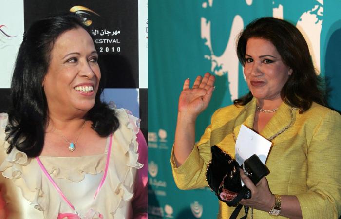 الراحلة حياة الفهد وسعاد عبدالله.. "الثنائي الذهبي"