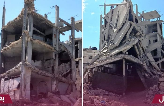 اللجنة القطرية لإعادة إعمار غزة تستمر في تنفيذ مشروع إزالة الكتل الخرسانية الخطرة