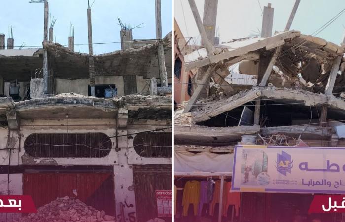 اللجنة القطرية لإعادة إعمار غزة تستمر في تنفيذ مشروع إزالة الكتل الخرسانية الخطرة