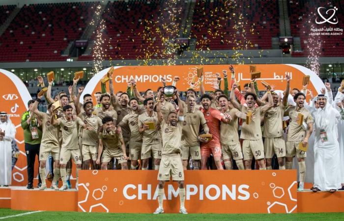 دوري أبطال الخليج.. الريان يفوز على الشباب السعودي في النهائي ويتوج باللقب للمرة الأولى في تاريخه