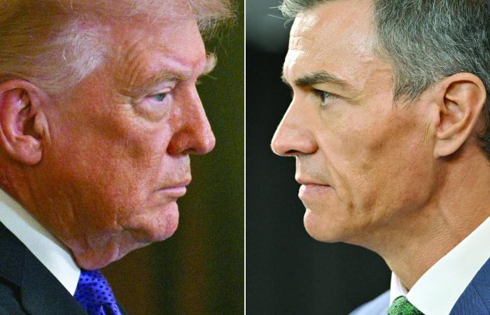 سانشيز
      «غير
      قلق»
      حيال
      تهديدات
      بتعليق
      عضوية
      بلاده
      في
      «الناتو»