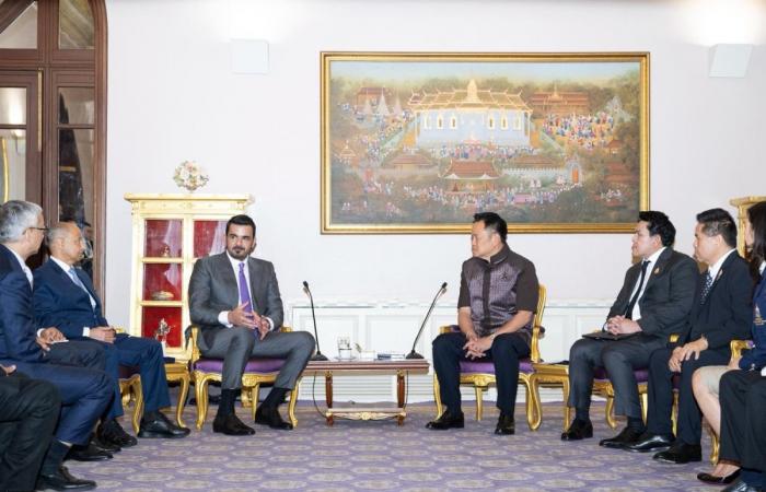 رئيس وزراء مملكة تايلاند يستقبل رئيس المجلس الأولمبي الآسيوي في بانكوك