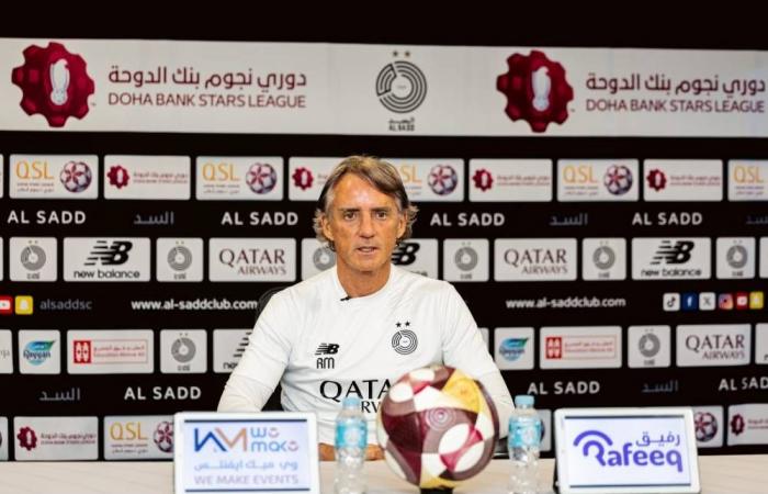 روبرتو مانشيني مدرب السد: هدفنا اللقب وفي انتظار جماهيرنا بالملعب