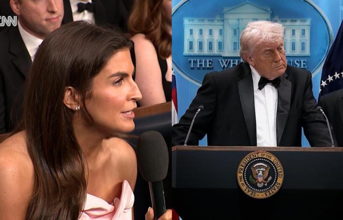 "هل كنت على علم بأي تهديد؟".. شاهد كيف أجاب ترامب مراسلة CNN