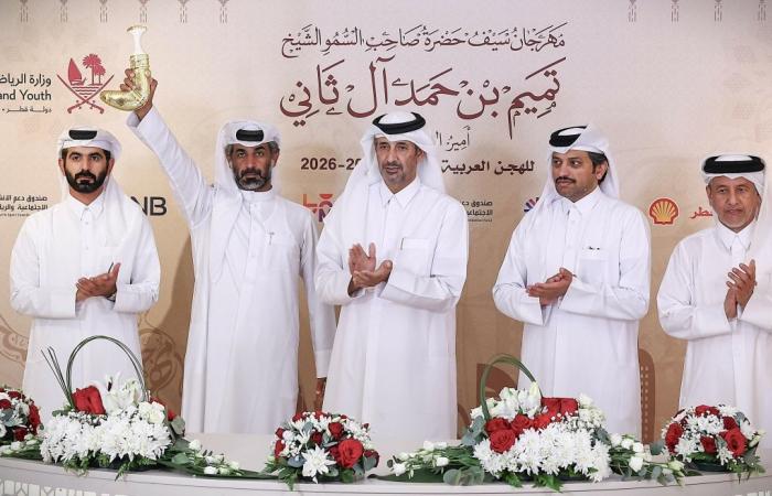 4 رموز ذهبية في ختام أشواط الثنايا بمهرجان سيف سمو الأمير المفدى للهجن