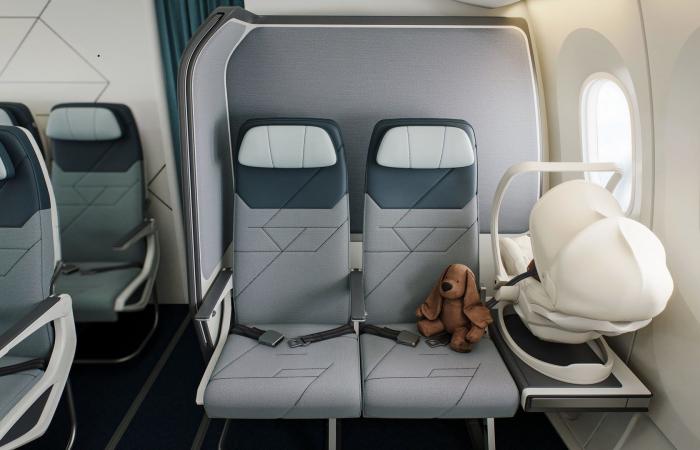 شركة تصميم تحول مقاعد مكروهة على متن الطائرات إلى شرنقة خاصة