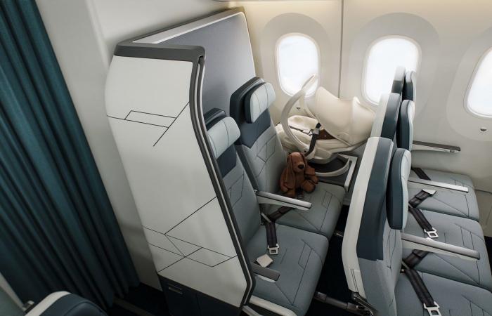 شركة تصميم تحول مقاعد مكروهة على متن الطائرات إلى شرنقة خاصة