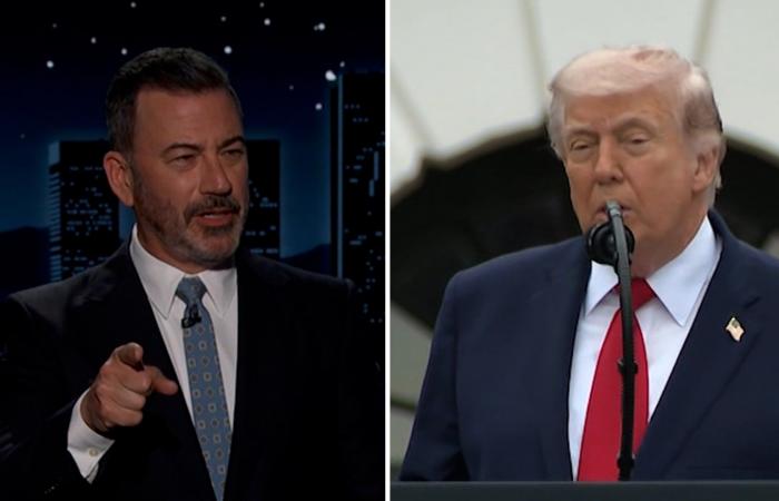 "وحده ترامب من قد يفعل ذلك".. كيميل يشير إلى نكتة أطلقها الرئيس الأمريكي خلال خطابه