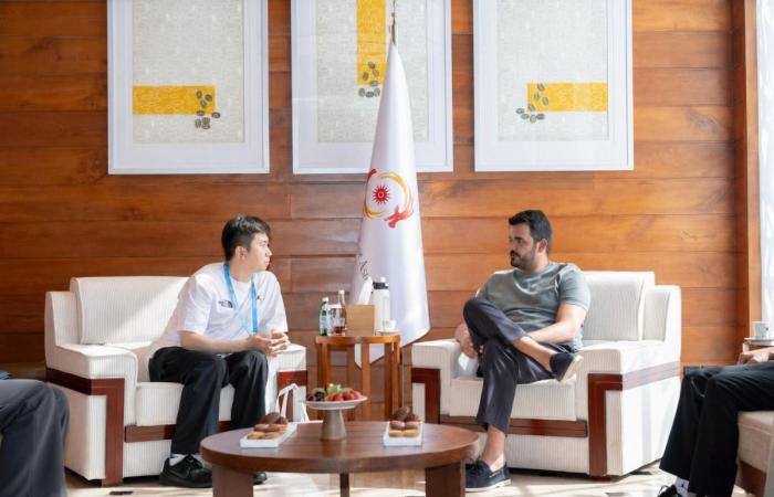 رئيس المجلس الأولمبي الآسيوي يبحث سبل تطوير التعاون مع اللجنة الأولمبية الكورية في سانيا