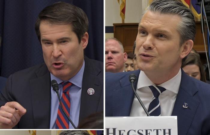 "هل تصف إغلاق إيران لمضيق هرمز انتصارًا؟".. نائب ديمقراطي يتجادل مع هيغسيث حول نجاح الحصار الأمريكي